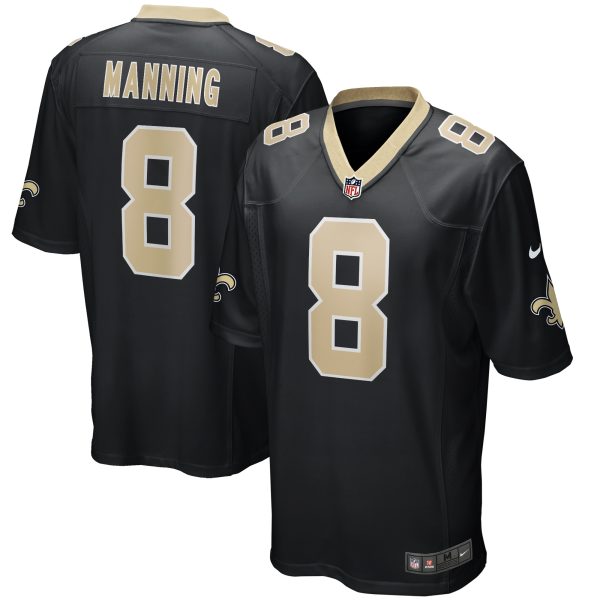 mens nike archie manning black new orleans saints game retired player jersey | New Orleans Saints Shop For NFL Gear & Apparel
