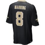 mens nike archie manning black new orleans saints game retired player jersey | New Orleans Saints Shop For NFL Gear & Apparel