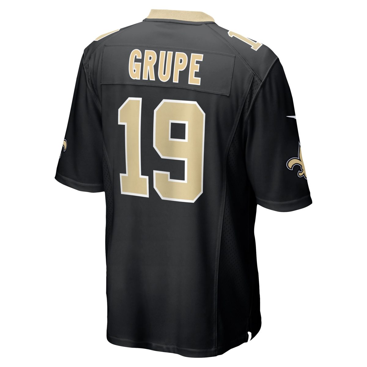 mens nike blake grupe black new orleans saints team game jersey | New Orleans Saints Shop For NFL Gear & Apparel