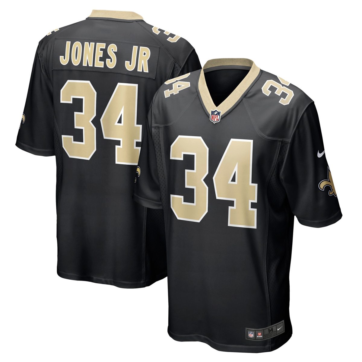 mens nike tony jones jr. black new orleans saints player game jersey | New Orleans Saints Shop For NFL Gear & Apparel