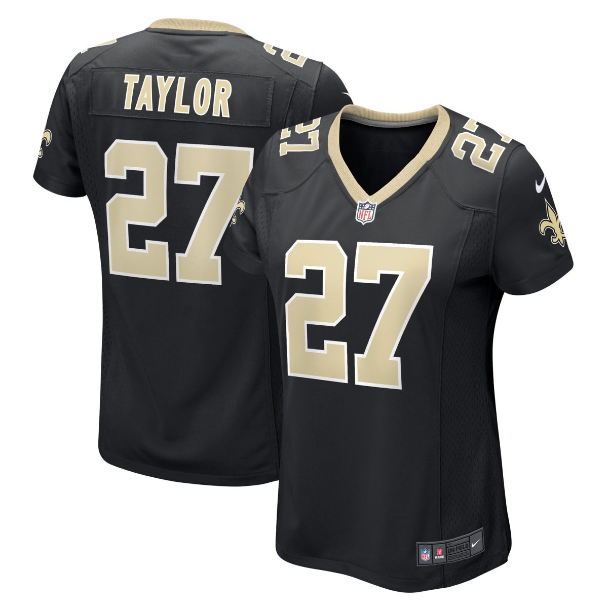 womens nike alontae taylor black new orleans saints game player jersey | New Orleans Saints Shop For NFL Gear & Apparel