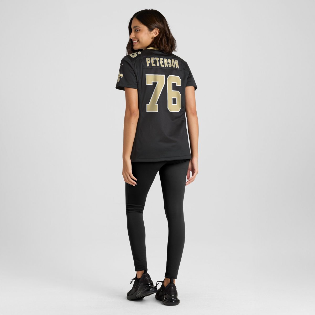 womens nike camron peterson black new orleans saints game jersey | New Orleans Saints Shop For NFL Gear & Apparel
