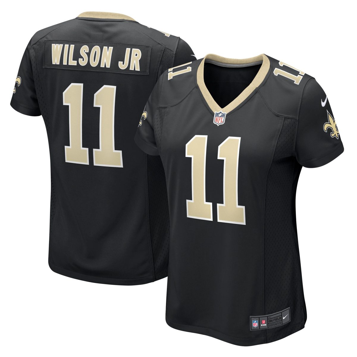 womens nike cedrick wilson jr. black new orleans saints game jersey | New Orleans Saints Shop For NFL Gear & Apparel